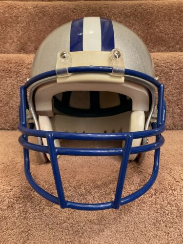 Authentic Vintage Detroit Lions Schutt Size Medium Football Helmet 2010 Sports Mem, Cards & Fan Shop:Game Used Memorabilia:Football-NFL:Helmet WESTBROOKSPORTSCARDS