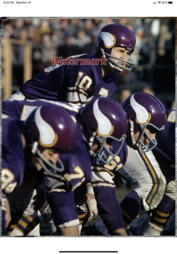 Minnesota Vikings Painted Horns RK2 Style Suspension Football Helmet Tarkenton Sports Mem, Cards & Fan Shop:Fan Apparel & Souvenirs:Football-NFL Riddell