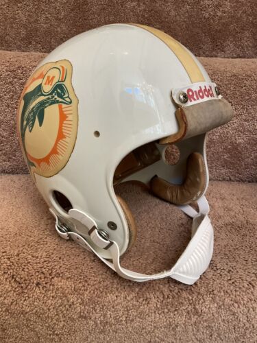 Miami Dolphins Riddell Micro-Fit Vintage 1978 Football Helmet Size M Sports Mem, Cards & Fan Shop:Fan Apparel & Souvenirs:Football-NFL Riddell