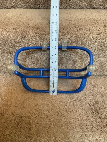 Vintage Blue RIddell 1990s DoubleWire Kra-Lite NOP Football Helmet Facemask Sporting Goods:Team Sports:Football:Clothing, Shoes & Accessories:Helmets & Hats Riddell