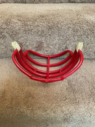 Vintage Red Riddell 1990s DoubleWire Kra-Lite NJOP Football Helmet Facemask RARE Sporting Goods:Team Sports:Football:Clothing, Shoes & Accessories:Helmets & Hats Riddell