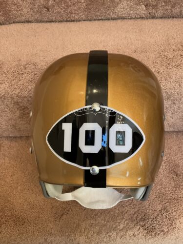 1969 Army Black Knights RK Suspension Football Helmet Officially Licensed Sports Mem, Cards & Fan Shop:Fan Apparel & Souvenirs:College-NCAA WESTBROOKSPORTSCARDS