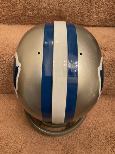RK2 Style Suspension Football Helmet- 1970 Detroit Lions Lem Barney Sports Mem, Cards & Fan Shop:Fan Apparel & Souvenirs:Football-NFL Riddell   