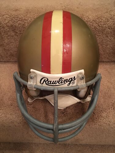 Vintage Rawlings ANFL Football Helmet San Francisco 49ers Schutt NOPDW ERRO Date Sports Mem, Cards & Fan Shop:Game Used Memorabilia:Football-NFL:Helmet WESTBROOKSPORTSCARDS