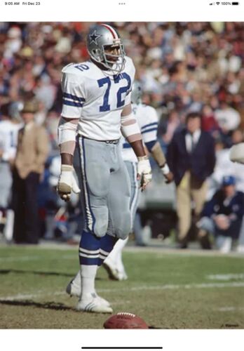 Vintage Riddell 1973 Kra-Lite Football Helmet 1976 Dallas Cowboys Correct Color! Sports Mem, Cards & Fan Shop:Fan Apparel & Souvenirs:Football-NFL Riddell   