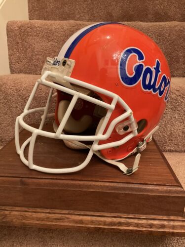 Game Used RIddell VSR4 Football Helmet- Custom Florida Gators Sports Mem, Cards & Fan Shop:Fan Apparel & Souvenirs:College-NCAA Riddell