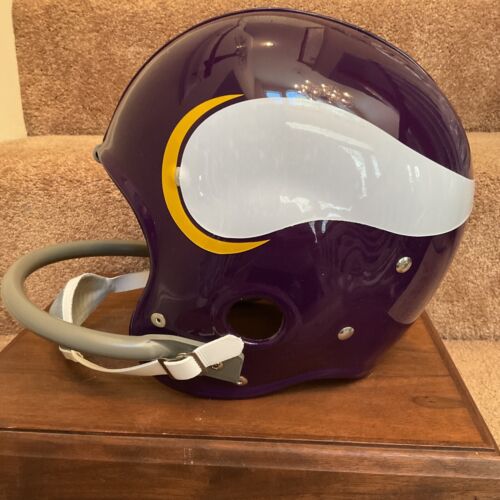 Minnesota Vikings “Big Horns” RK2 Style Suspension Football Helmet Joe Kapp Sports Mem, Cards & Fan Shop:Fan Apparel & Souvenirs:Football-NFL WESTBROOKSPORTSCARDS   