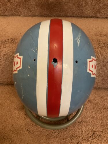 Vintage Wilson F-2005 Size 7 Football Helmet Very Clean 1974 Houston Oilers Sports Mem, Cards & Fan Shop:Fan Apparel & Souvenirs:Football-NFL Riddell