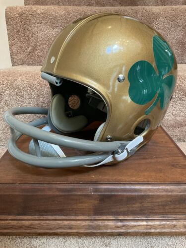 Riddell Kra-Lite RK2 Football Helmet 1962 Notre Dame Fighting Irish Lamonica Sports Mem, Cards & Fan Shop:Fan Apparel & Souvenirs:College-NCAA Riddell