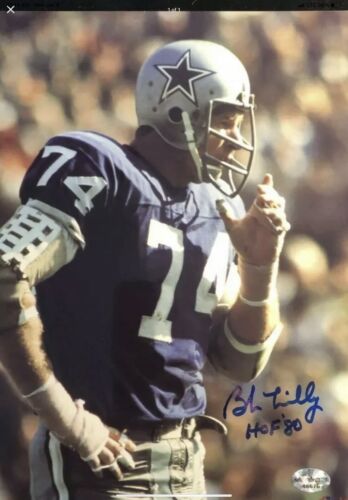 Bob Lilly TK2 Style Dallas Cowboys Football Helmet Authentic Color Paint Sports Mem, Cards & Fan Shop:Fan Apparel & Souvenirs:Football-NFL WESTBROOKSPORTSCARDS   
