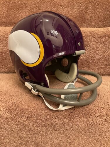Minnesota Vikings “Big Horns” RK2 Style Suspension Football Helmet Krause Sports Mem, Cards & Fan Shop:Fan Apparel & Souvenirs:Football-NFL WESTBROOKSPORTSCARDS