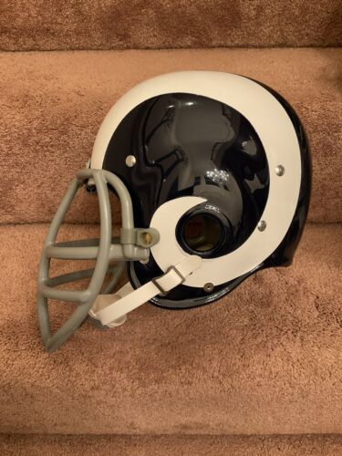 Los Angeles Rams Painted Horns RK2 Style Suspension Football Deacon Jones Sports Mem, Cards & Fan Shop:Fan Apparel & Souvenirs:Football-NFL Riddell
