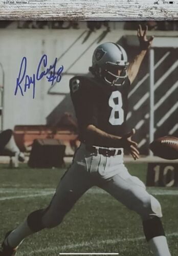 1981 Vintage Riddell WD1 Football Helmet- Custom Oakland Raiders Ray Guy Sports Mem, Cards & Fan Shop:Fan Apparel & Souvenirs:Football-NFL Riddell