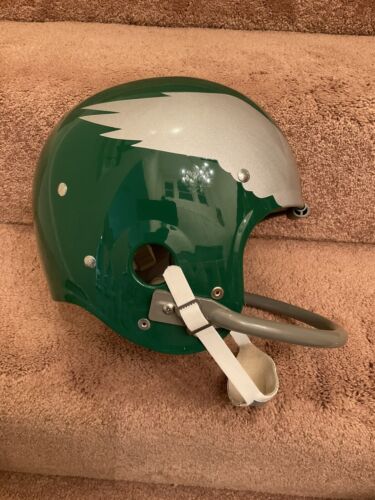Philadelphia Eagles Painted Wings TK5 Suspension Football Helmet Van Brocklin Sports Mem, Cards & Fan Shop:Fan Apparel & Souvenirs:Football-NFL Riddell