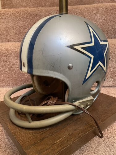 Vintage Original Riddell 1970 Dallas Cowboys Kra-Lite Football Helmet Lamp Sports Mem, Cards & Fan Shop:Fan Apparel & Souvenirs:Football-NFL Riddell