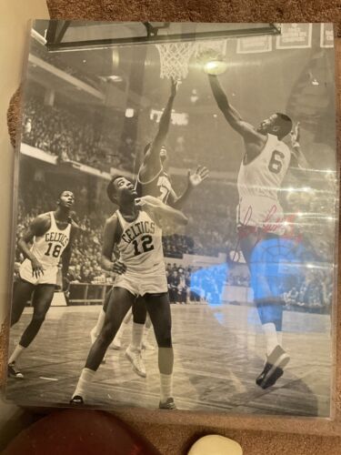 Bill Russell Boston Celtics SIGNED AUTOGRAPHED 16 X 20 COA Sports Mem, Cards & Fan Shop:Autographs-Original:Basketball-NBA:Photos WESTBROOKSPORTSCARDS