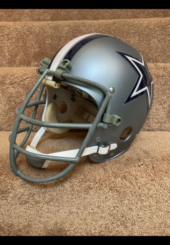 Riddell Kra-Lite II 1972 Suspension Football Helmet Dallas Cowboys John Niland Sports Mem, Cards & Fan Shop:Fan Apparel & Souvenirs:Football-NFL Riddell   