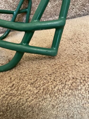 Vintage Riddell 1980s NOPO Football Helmet Lineman Green 2-Dot Facemask USFL Sporting Goods:Team Sports:Football:Clothing, Shoes & Accessories:Helmets & Hats Riddell