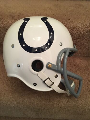 Riddell Kra-Lite RK2 Suspension Football Helmet Baltimore Colts Raymond Berry Sports Mem, Cards & Fan Shop:Fan Apparel & Souvenirs:Football-NFL Riddell