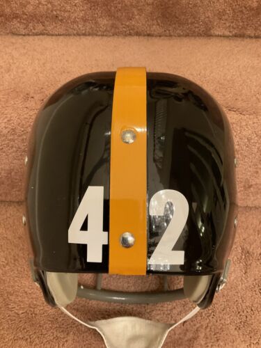RK2 Vintage Style Custom Pittsburgh Steelers Football Helmet Dick Hoak Sports Mem, Cards & Fan Shop:Fan Apparel & Souvenirs:Football-NFL WESTBROOKSPORTSCARDS