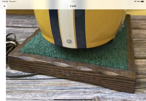 Vintage Riddell Kra-Lite Football Helmet Lamp Parts For Your Helmet-NO HELMET! Sports Mem, Cards & Fan Shop:Fan Apparel & Souvenirs:Football-NFL Riddell