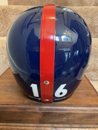 Riddell Kra-Lite RK2 Suspension New York Giants Football Helmet Frank Gifford Sports Mem, Cards & Fan Shop:Fan Apparel & Souvenirs:Football-NFL Riddell