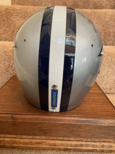 TK2 Style Dallas Cowboys Football Helmet- Roger Staubach Sports Mem, Cards & Fan Shop:Fan Apparel & Souvenirs:Football-NFL Riddell