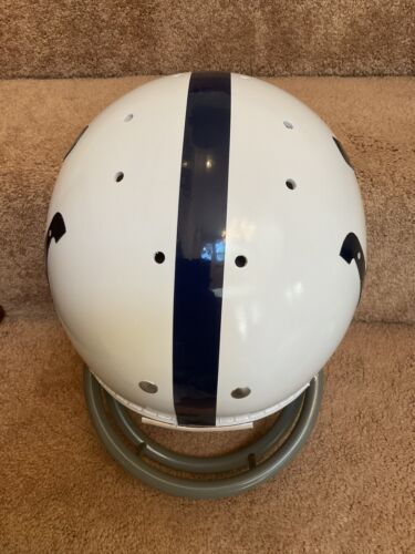 Vintage MacGregor Football Helmet Baltimore Colts Tom Matte Not Clear Shell Sports Mem, Cards & Fan Shop:Fan Apparel & Souvenirs:College-NCAA MacGregor   