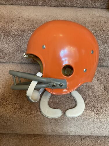 Vintage Riddell 1972 Kra-Lite TK2 Football Helmet Cleveland Browns Gary Collins Sports Mem, Cards & Fan Shop:Fan Apparel & Souvenirs:Football-NFL Riddell