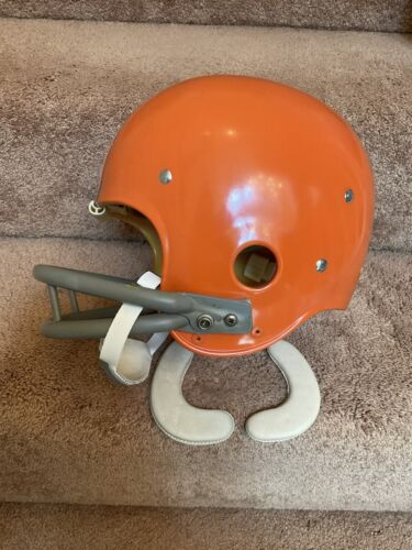 Vintage Riddell 1972 Kra-Lite TK2 Football Helmet Cleveland Browns Gary Collins Sports Mem, Cards & Fan Shop:Fan Apparel & Souvenirs:Football-NFL Riddell   