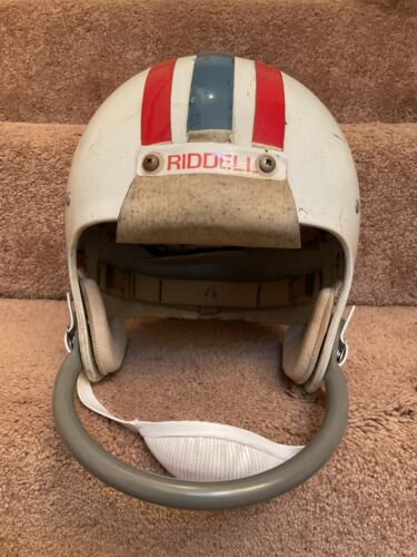 Authentic 1979 Riddell Houston Oilers Football Helmet Game Used Cliff Parsley Sports Mem, Cards & Fan Shop:Fan Apparel & Souvenirs:Football-NFL Riddell