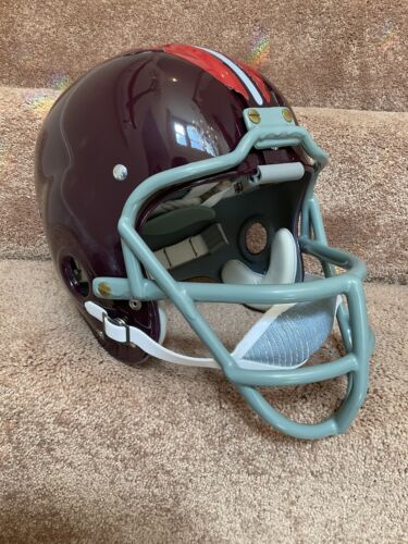1964 Washington Redskins Feather RK4 Style Suspension Football Helmet Sam Huff Sports Mem, Cards & Fan Shop:Autographs-Original:Football-NFL:Helmets WESTBROOKSPORTSCARDS   