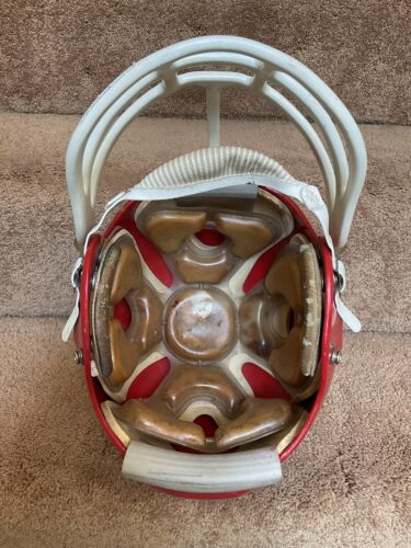 Gladiator Hydra Flo GHH Football Helmet Custom Kansas City Chiefs Willie Lanier Sports Mem, Cards & Fan Shop:Fan Apparel & Souvenirs:Football-NFL Riddell