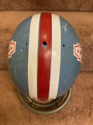 Vintage Wilson F-2005 Size 7 Football Helmet Very Clean 1974 Houston Oilers Sports Mem, Cards & Fan Shop:Fan Apparel & Souvenirs:Football-NFL Riddell
