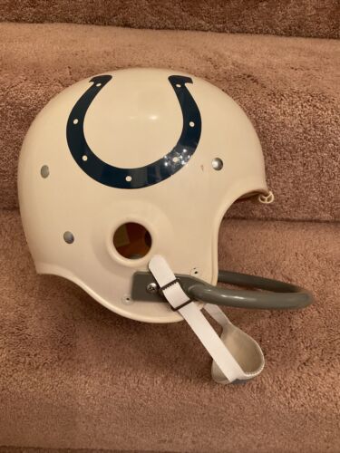 Vintage Riddell Kra-Lite Old Football TK2 Helmet 1971 Baltimore Colts NICE! Sports Mem, Cards & Fan Shop:Fan Apparel & Souvenirs:Football-NFL Riddell   