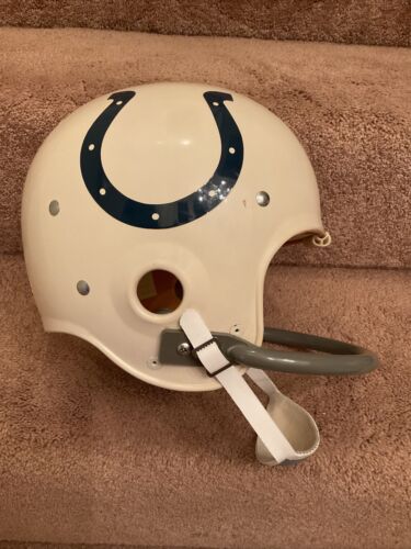 Vintage Riddell Kra-Lite Old Football TK2 Helmet 1971 Baltimore Colts NICE! Sports Mem, Cards & Fan Shop:Fan Apparel & Souvenirs:Football-NFL Riddell