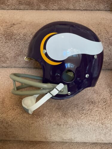 Riddell Kra-Lite TK2 Suspension Football Helmet 1973 Minnesota Vikings  Krause Sports Mem, Cards & Fan Shop:Fan Apparel & Souvenirs:Football-NFL Riddell   