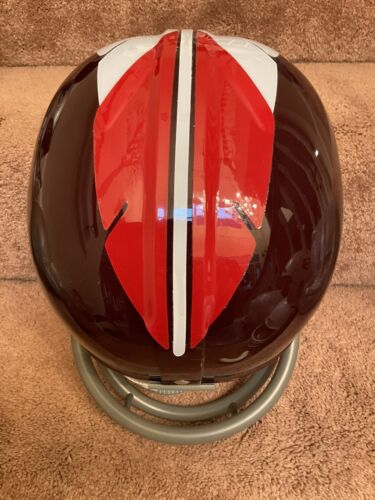 buy redskins motorcycle helmet 1964 Washington Redskins Feather RK2 Style Football Helmet Charley Tay – WESTBROOKSPORTSCARDS
