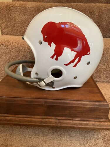 Riddell Classic Kra-Lite RK4 1963 Buffalo Bills Suspension Football Helmet Sports Mem, Cards & Fan Shop:Fan Apparel & Souvenirs:Football-NFL Riddell   