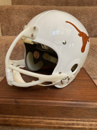 TK Style Football Helmet 1977 Texas Longhorns Earl Campbell Sports Mem, Cards & Fan Shop:Fan Apparel & Souvenirs:College-NCAA WESTBROOKSPORTSCARDS   