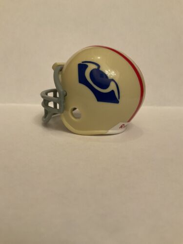 Boston Patriots Riddell NFL Pocket Pro Helmet Series 1 Throwback Set-Slightly Yellow Sports Mem, Cards & Fan Shop:Fan Apparel & Souvenirs:Football-NFL Riddell