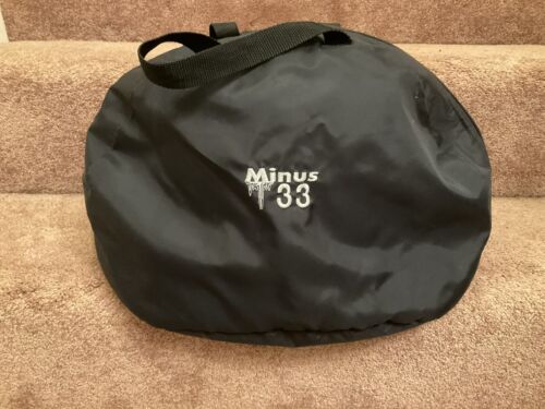 Minus 33 Black Fleeced Lined Zipper Helmet Bag with Handles & Ventilation Hole Sports Mem, Cards & Fan Shop:Fan Apparel & Souvenirs:Football-NFL Air