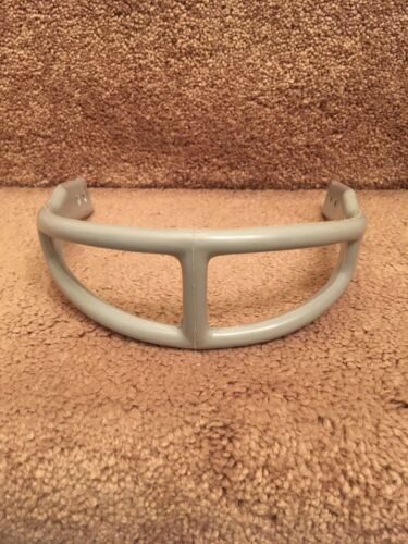 1960's Vintage ORIGINAL Rare Gray MacGregor 2-Bar Facemask Suspension Helmet Sports Mem, Cards & Fan Shop:Game Used Memorabilia:Football-NFL:Helmet WESTBROOKSPORTSCARDS