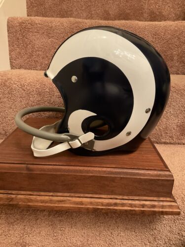 Los Angeles Rams Painted Horns RK2 Style Suspension Football Helmet Gabriel Sports Mem, Cards & Fan Shop:Fan Apparel & Souvenirs:Football-NFL Riddell