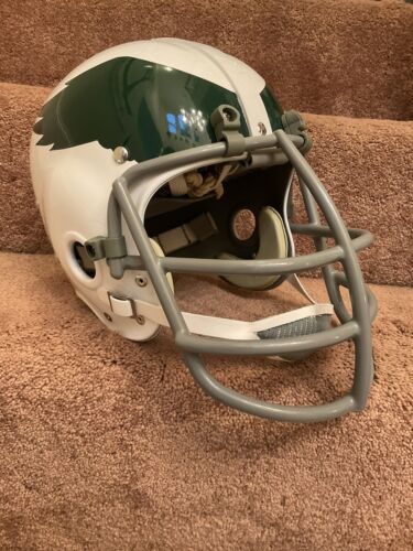 Riddell Kra-Lite RK2 Suspension 1969 Philadelphia Eagles Football Helmet Sports Mem, Cards & Fan Shop:Fan Apparel & Souvenirs:Football-NFL Riddell