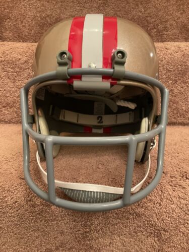 RK2 Style Suspension Football Helmet San Francisco 49ers Dave Wilcox Sports Mem, Cards & Fan Shop:Fan Apparel & Souvenirs:Football-NFL Riddell   