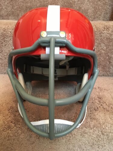 Riddell Kra-Lite RK2 Suspension Football Helmet 1963 Denver Broncos Cowcatcher Sports Mem, Cards & Fan Shop:Fan Apparel & Souvenirs:Football-NFL Riddell   