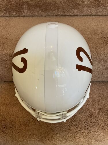 RIddell VSR4 Football Helmet Texas Longhorns Colt McCoy Tribute Sports Mem, Cards & Fan Shop:Fan Apparel & Souvenirs:College-NCAA Riddell