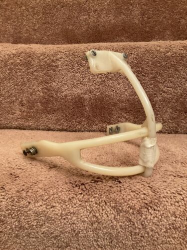 1960's Vintage ORIGINAL MacGregor 2-Bar And Nose Bar Facemask Suspension Helmet Sports Mem, Cards & Fan Shop:Game Used Memorabilia:Football-NFL:Helmet WESTBROOKSPORTSCARDS