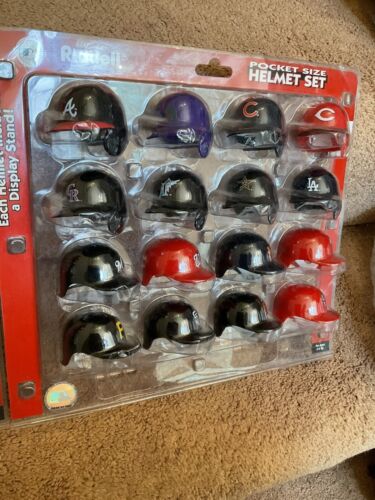 Riddell MLB Pocket Pro 32 Helmet Complete Set With Throwbacks Sports Mem, Cards & Fan Shop:Fan Apparel & Souvenirs:Baseball-MLB Riddell